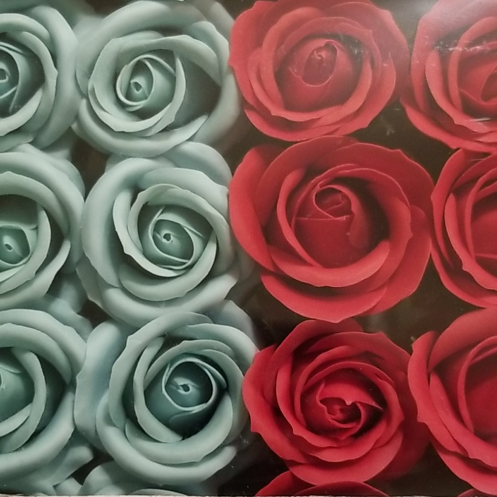 50x Korean Handcrafted Rose Soaps